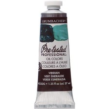 Grumbacher Pre-Tested Oil Paint Viridian