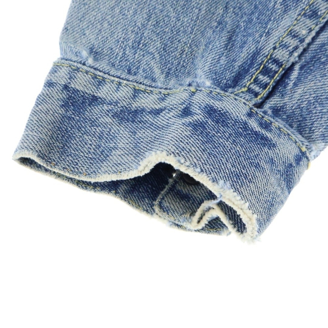 Levi's 50-60s VINTAGE 2nd 507xx Paper Patch Button Back 17 BIG E Double Used 52b thumbnail 6