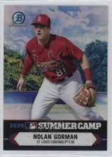 2021 Bowman Chrome 2020 Summer Camp Nolan Gorman #SC-13 yf0