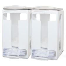 2 Pack Breast Milk Storage Tower - Convenient Storage for Milk Freezer Bags -...