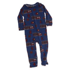 Småfolk, Strampler, Größe: 86, Blau/Rot/Mehrfarbig, Baumwolle/Elasthan #hsV