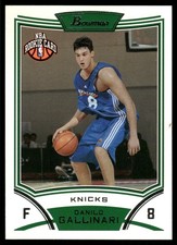 2008-09 Bowman #116 Danilo Gallinari New York Knicks Rookie