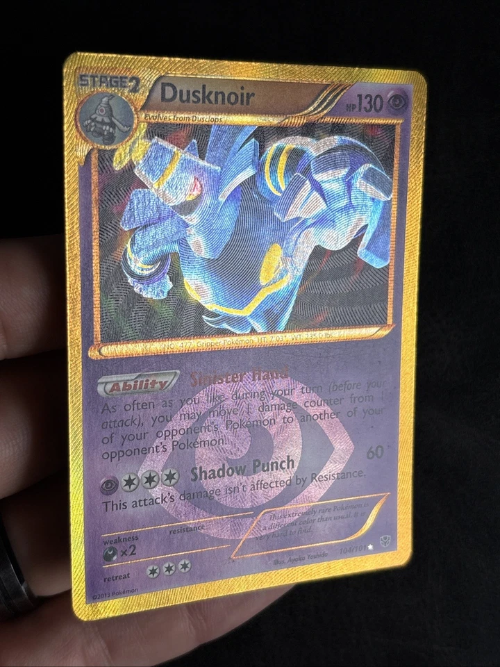 Dusknoir (104 Secret Rare) 104/101 Plasma Blast Holo - Image 2 of 4