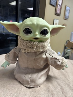 Star Wars Mandalorian The Child 11'' Plush Baby Yoda Grogu Doll Mattel 