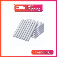 Glitter Silver Hot Glue Sticks, Manarty 48 PCS Full Size 0.43" Dia x 4" Long Hot 0.37 per gallon