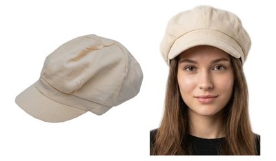 LADIES BALLOON HAT Cool4 balloon cap all season newsboy cap 100% cotton E36