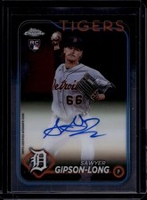 2024 Topps Chrome #RA-SG Sawyer Gipson-Long Rookie Autographs