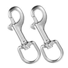  2 Pcs Swivel Snap Hook Heavy Duty Hooks Dog Leash Clip Replacement