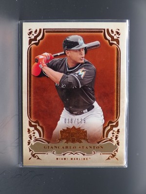 2013 Topps Triple Threads #60 Giancarlo Stanton Amber #/125