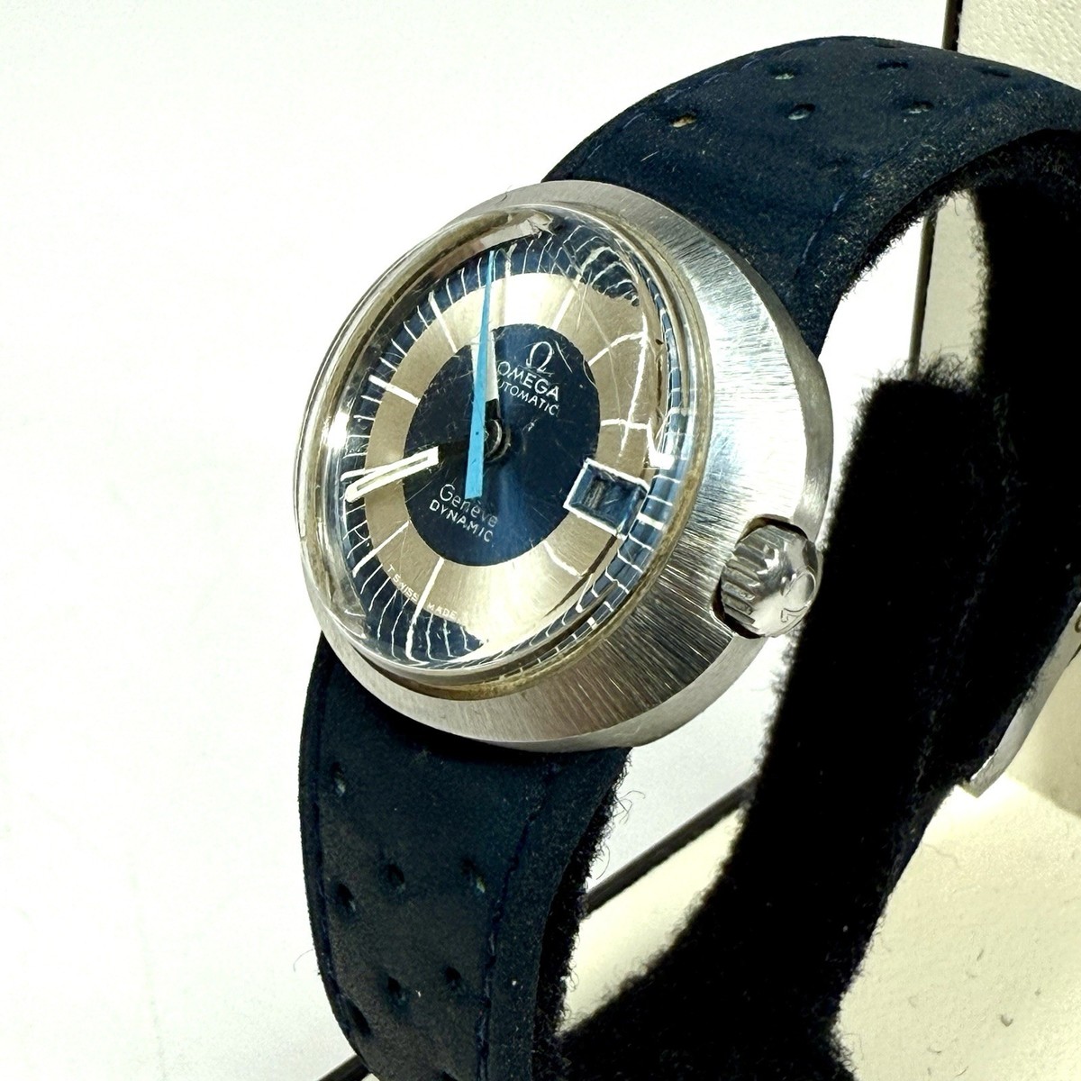 Vintage Ladies OMEGA Geneve Dynamic Automatic Date Watch WORKING