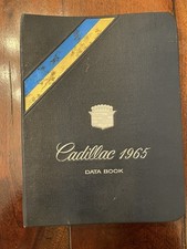 Original 1965 Cadillac Dealership Salesmans Data Book. Nice Condition Original 1965 Cadillac Dealership Salesmans Data Book. Nice Condition