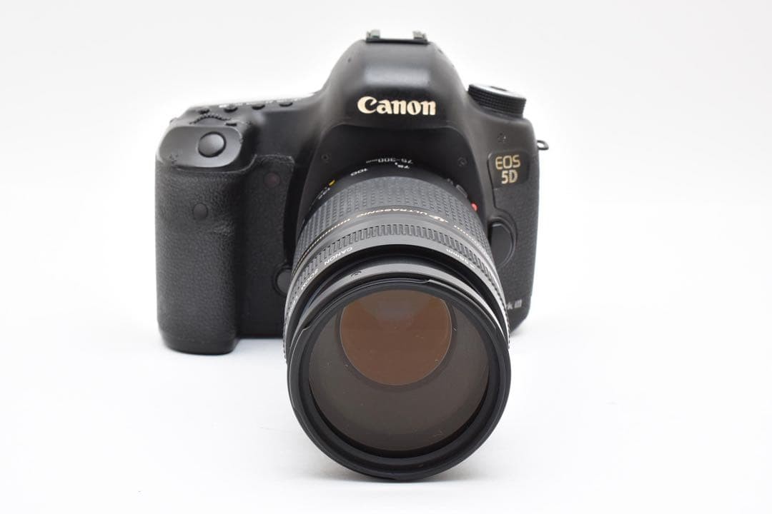 Canon EOS 5D Mark III DSLR Camera with EF 75-300mm and 35-80mm