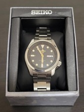 Seiko 5 Sports SRPE57K1 Automatic Watch Black Dial Used From Japan
