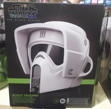 Disney Parks STAR WARS  THE BLACK SERIES SCOUT TROOPER ELECTRONIC HELMET