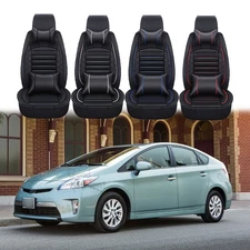 For Toyota Prius Hatchback 4DR Car 5 Seat Covers Front & Rear Deluxe Protector