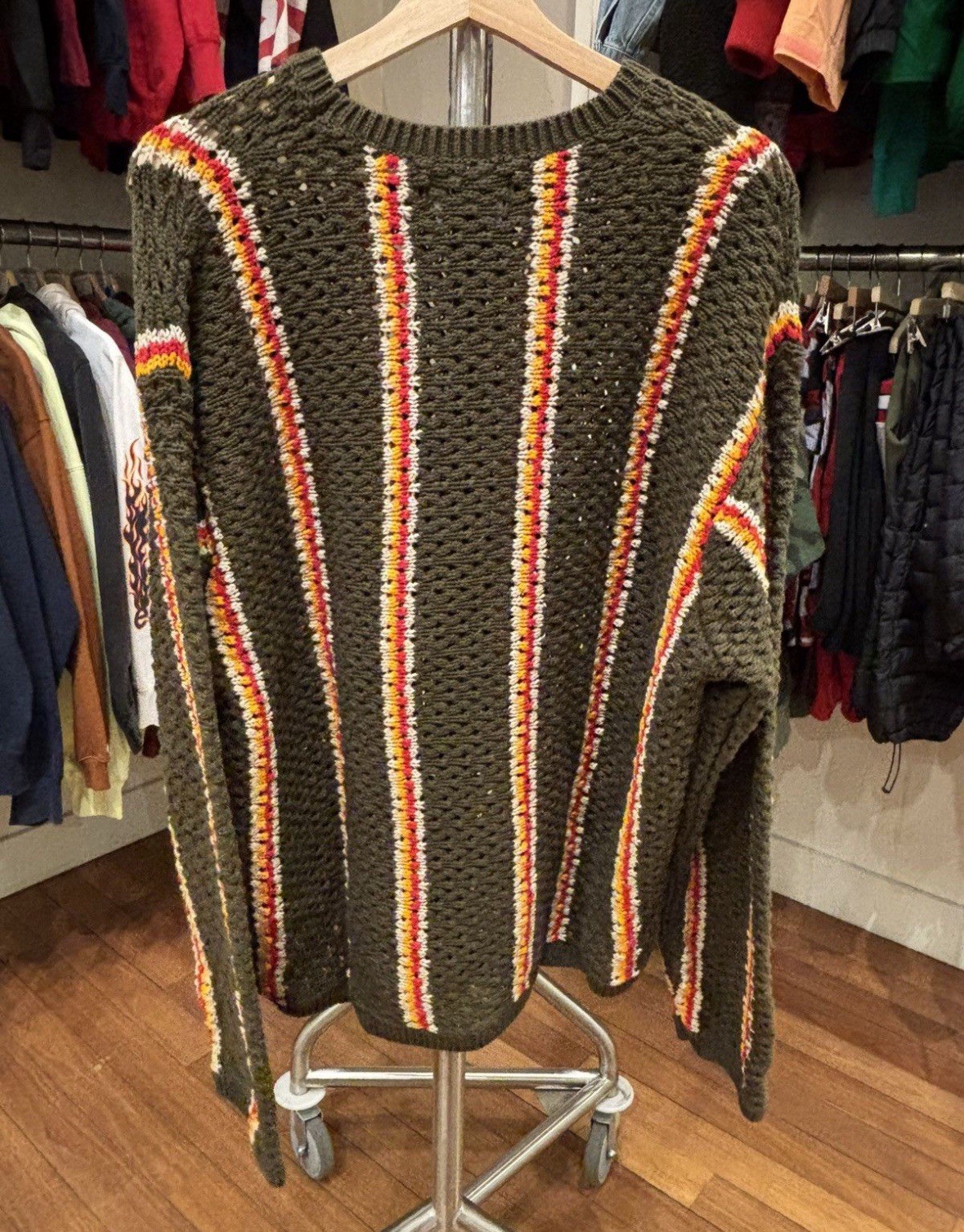 Patta X Stussy Knit Sweater Size XX-Large - Gem