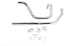 True Dual Exhaust Header Pipe Set for Harley Davidson