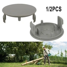Brand New Trimmer Spool Cap 1/2 Pcs Replacement Spool Cover 1/2Pcs ABS