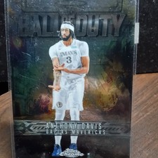 Topps 2025-26 Chrome Ball of Duty Anthony Davis #BD-2 Dallas Mavericks NBA Card