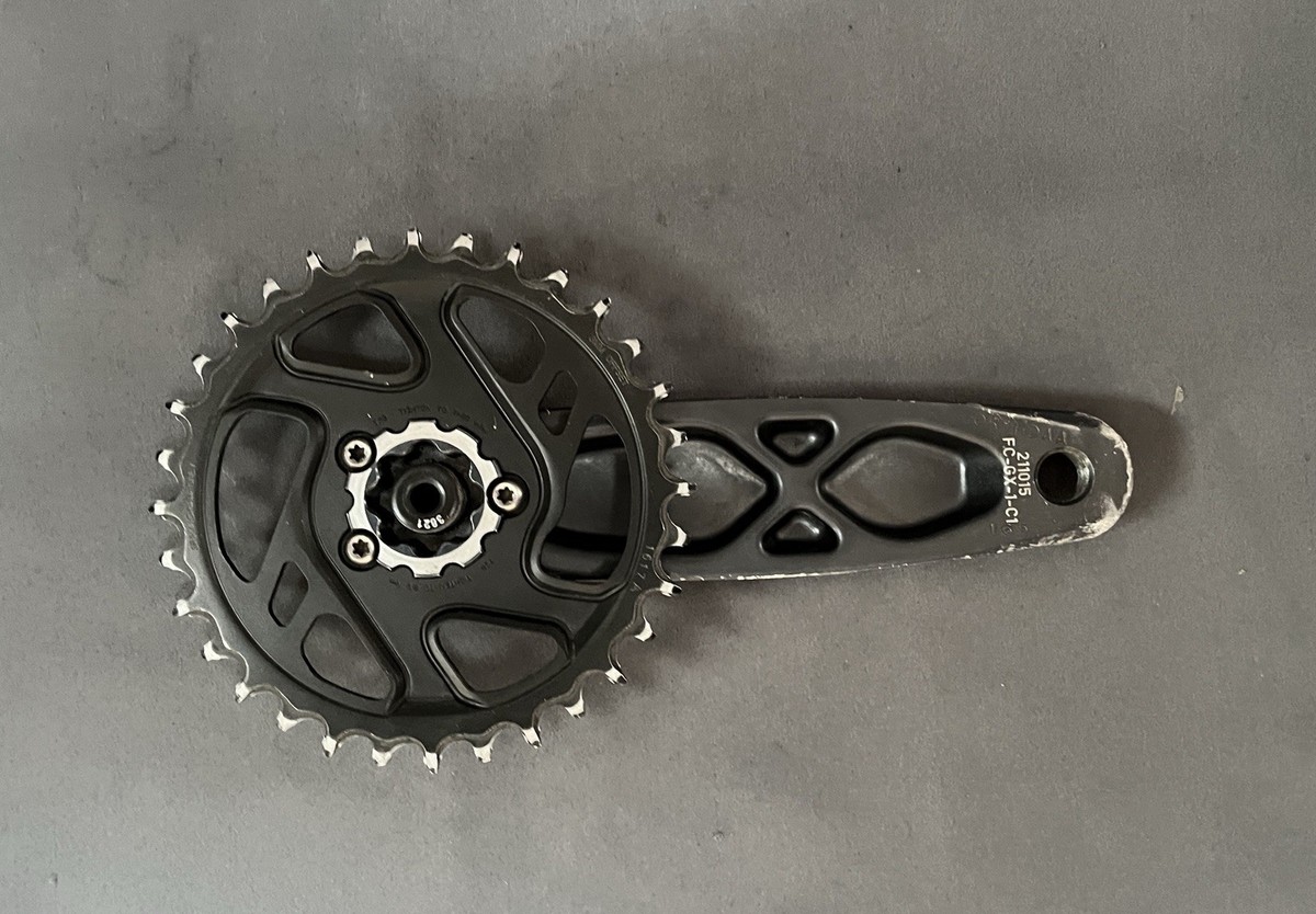 SRAM GX Eagle DUB Crankset 175mm 32t 3mm Offset 3-Bolt DM X-Sync 2