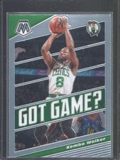 2019-20 Panini Mosaic - Kemba Walker Got Game? #4 - Boston Celtics