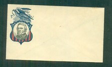 CIVIL WAR PATRIOTIC COVER, True to the Union Bird & Shield