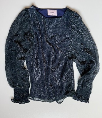 FREEBIRD ICONS, Bluse TISHA, Gr XS, Mehrfarbig, gepunktet, Viskose, Neu, NP 119 