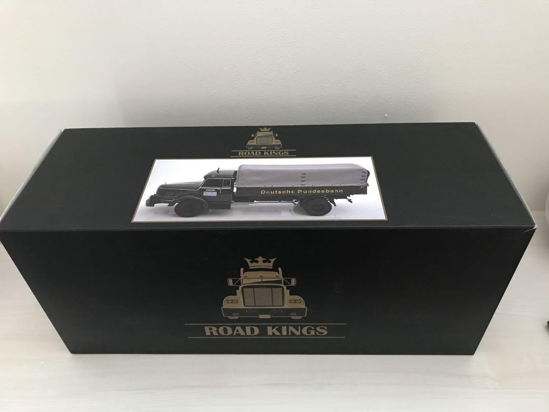 Road Kings 1/18 Krupp Titan SWL 80 Dark Gray Diecast Model Road Kings 1/18 Krupp Titan SWL 80 Dark Gray Diecast Model