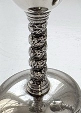 Kelch Jardiniere versilbert Bl&uuml;tenschale au&szlig;ergew&ouml;hnliche Vase