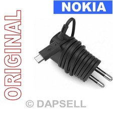 Nokia Caricabatterie Originale  Ac-18 Microusb Black Per 3310 4g 3711 Fold 515
