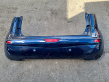 2012 NISSAN NOTE MK1 FL REAR BUMPER COMPLETE WITH PARKING SENSOR BLUE