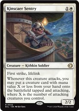 Kinscaer Sentry #22 *Foil* (NM) Lorwyn Eclipsed (ECL) MTG
