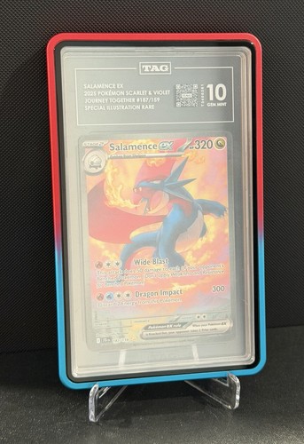 Salamence ex graded TAG 10 for sale on eBay