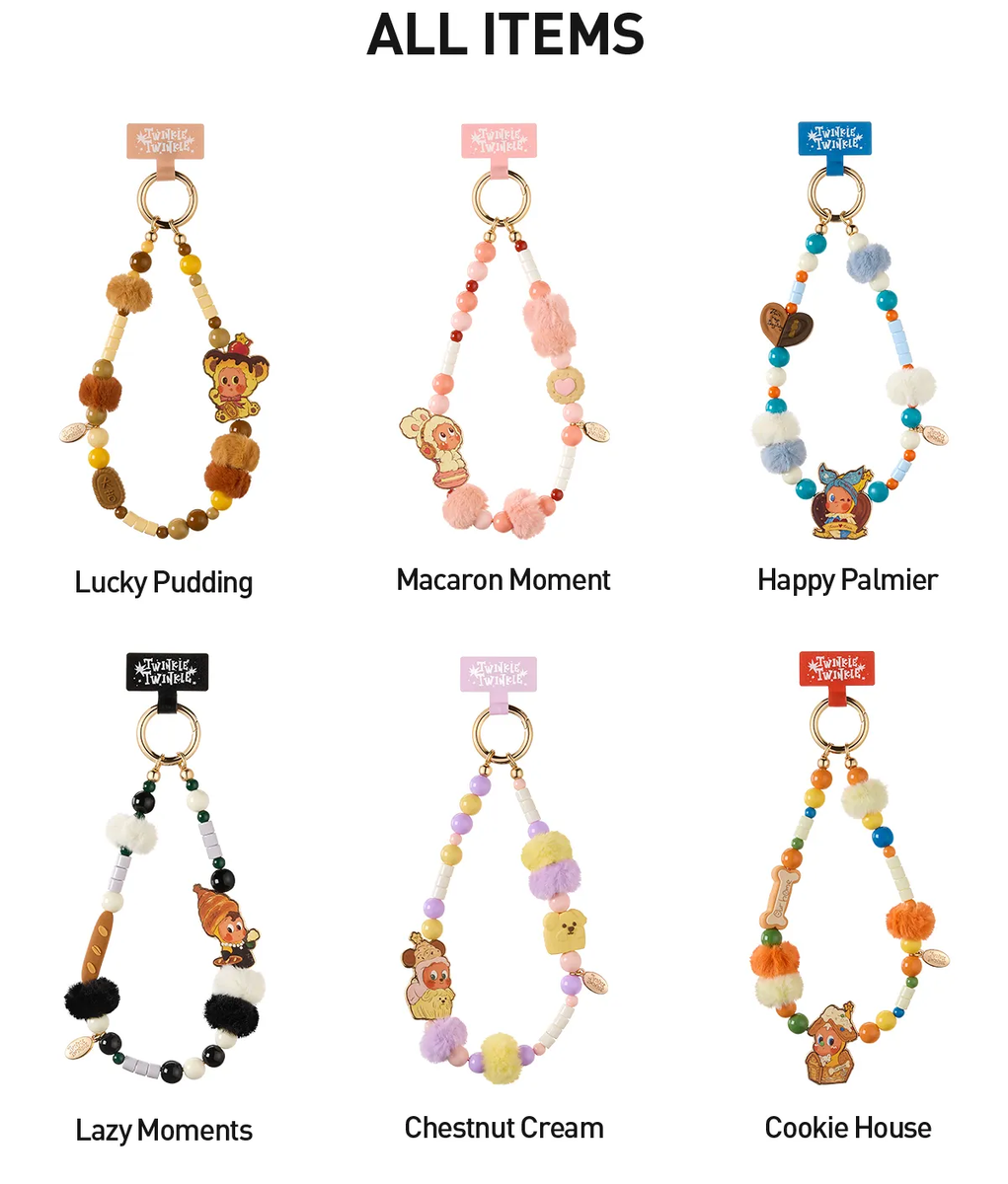 TWINKLE TWINKLE SAVOR THE MOMENT SERIES-PHONE CHARM BLIND BOX HOT