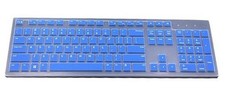Keyboard Cover Keyboard, Dell Optiplex Compatible for Dell KM636 KB216 Blue