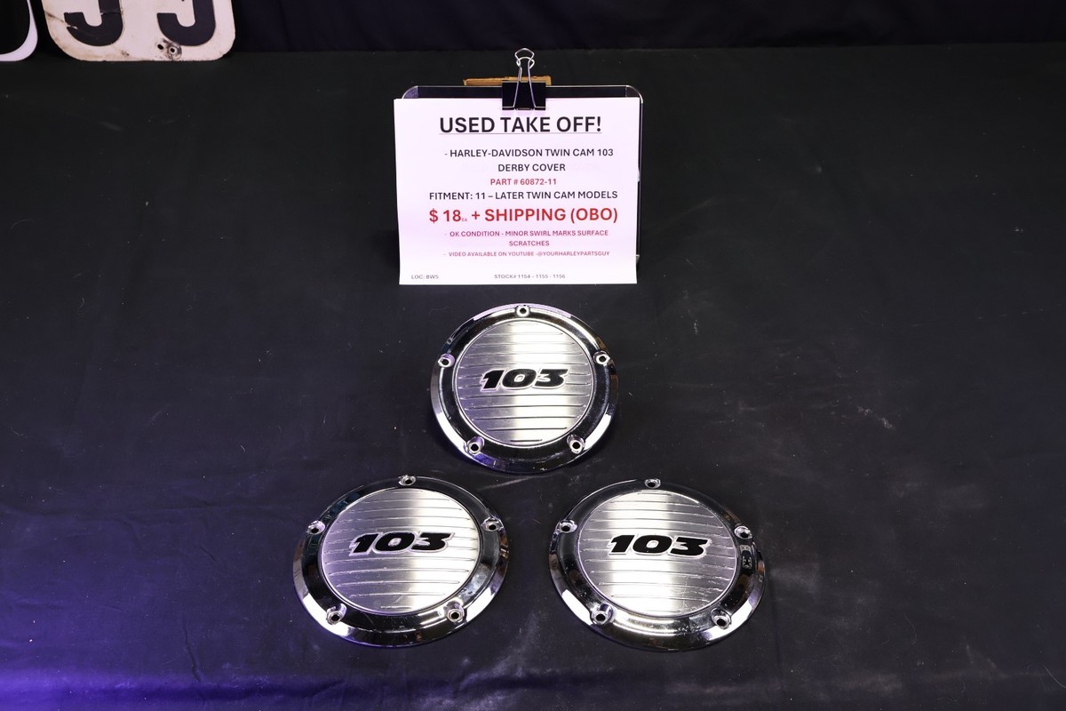 Harley Twin Cam 103 Derby Cover 60872-11 11+ | eBay