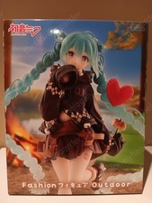 Hatsune Miku Fashion Figure Outdoor Ver. Taito New US Seller