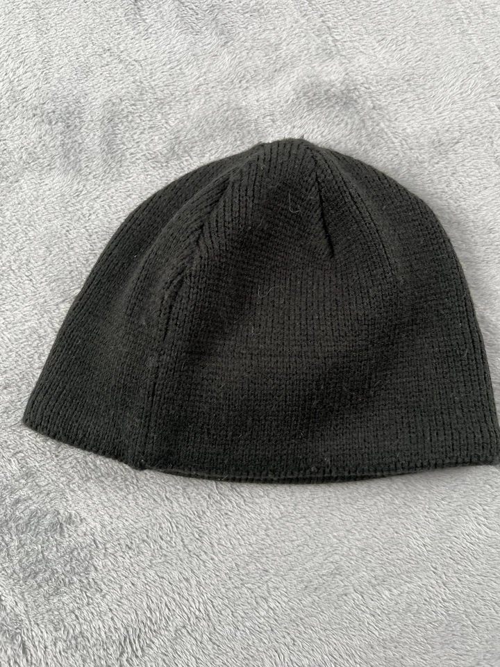 North Face шляпа Beanie резинке черный вязаный флис с подкладкой зимний череп крышка для взрослых - Изображение 3 из 4