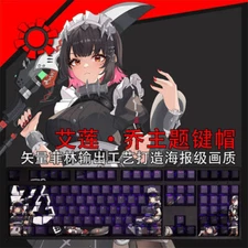 Zenless Zone Zero Ellen Joe RGB PBT Keycaps For Cherry MX Mechanical Keyboard 