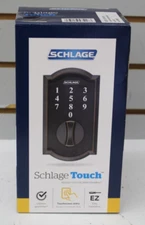 NEW SCHLAGE BE375 V CAM 716 Camelot Touch Deadbolt, Aged Bronze  SEALED