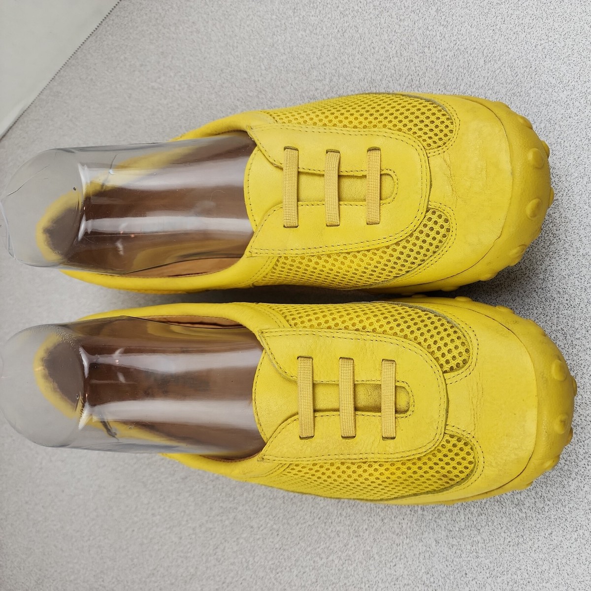 Wanted Yellow decorative Lace slip Perforated Rubber