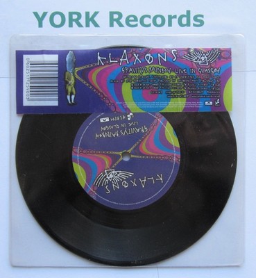 KLAXONS - Gravity's Rainbow **ETCHED B-SIDE**- Ex Con 7'' Single Rinse RINSE 035X