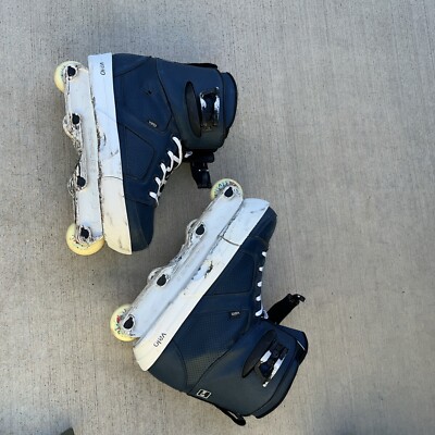 valo featherlite 2 tv.3 Agressive Inline Skates Worn Weels  Size 11
