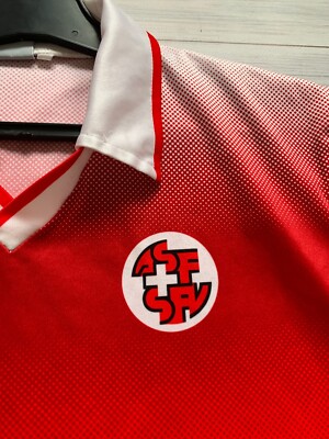 Switzerland 1996-1998 Football Shirt Jersey Lotto Size Boys Youth