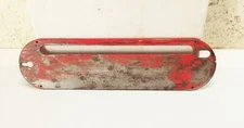 Vtg Craftsman 113 10" table saw Insert plate 10FD steel 14" X 3 3/4"