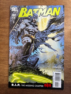 Batman 702 DC Comic RIP The Missing Chapter Grant Morrison Tony Daniel 2010