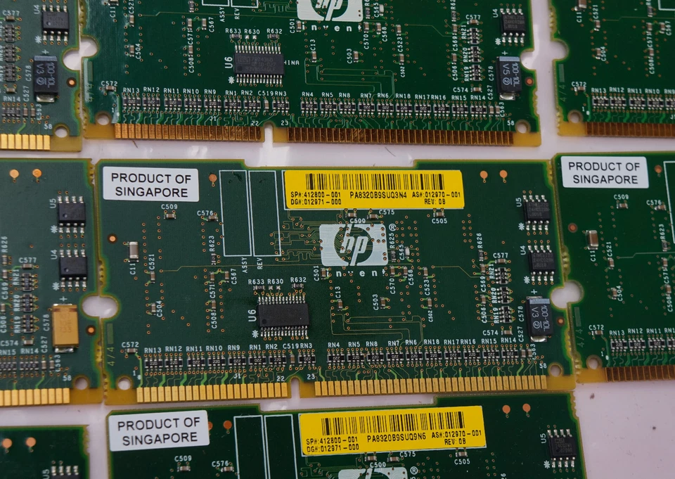 11pc 412800-001 HP Smart Array E200i 64MB BBWC Cache Memory Module - Image 2 of 4