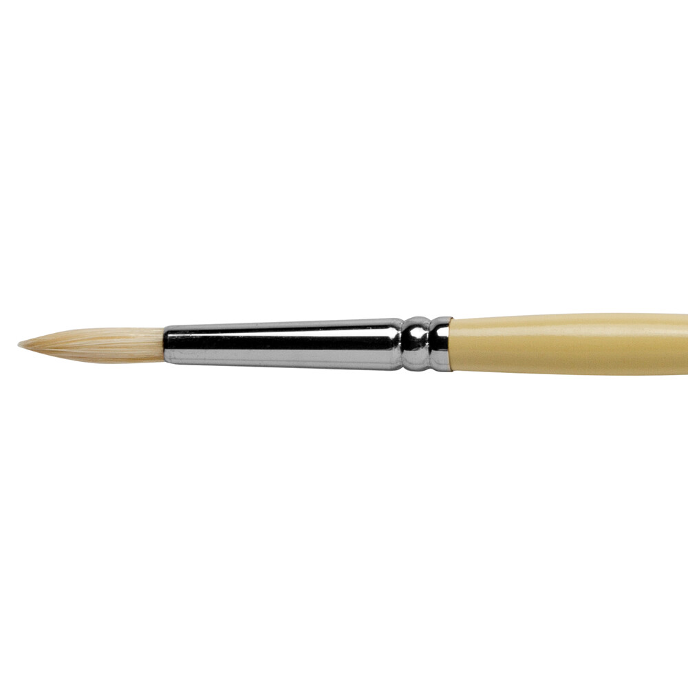 Pro Arte : B Hog : Hog Bristle : Series B : Round : Size 5
