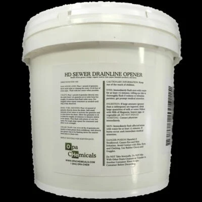 OPA CHEMICAL SALES 50 LBS SEPTIC TANK DRAIN CLEANER AND OPENER GRANULAR TREATMENT