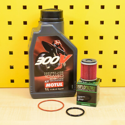 Beta RR 125 LC Motard Enduro Ölwechselset Öl Ölfilter O-Ringe Motul 300V 10w40